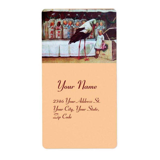 ETIQUETA STORK BABY SHOWER 3 (Frente)