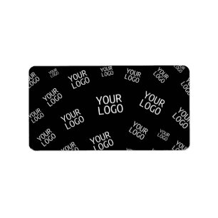 Etiqueta Su diseño, foto o logotipo comercial con mosaico a