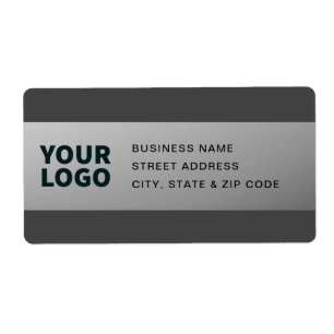 Etiqueta Su logotipo   Dirección de retorno de gradiente gr