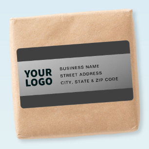 Etiqueta Su logotipo   Dirección de retorno de gradiente gr