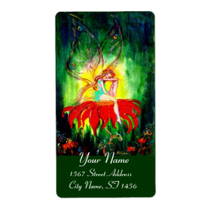 ETIQUETA SUEÑO JUSTO EN LA FLORES