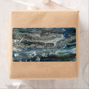 Etiqueta Sueños de la pintura abstracta del Océano 20