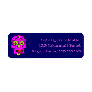 Etiqueta Sugar Skull