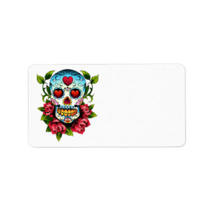Etiqueta Sugar Skull
