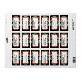 Etiqueta Sugar Skull