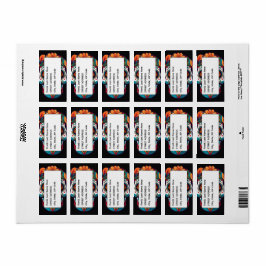 Etiqueta Sugar Skull