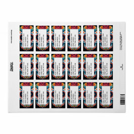 Etiqueta Sugar Skull