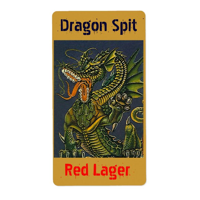 Etiqueta Suministros de remo casero Cerveza elaborando etiq (Frente)