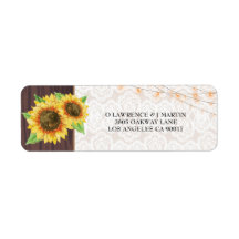 Sunflowers String Lights Lace Wood Dirección Boda