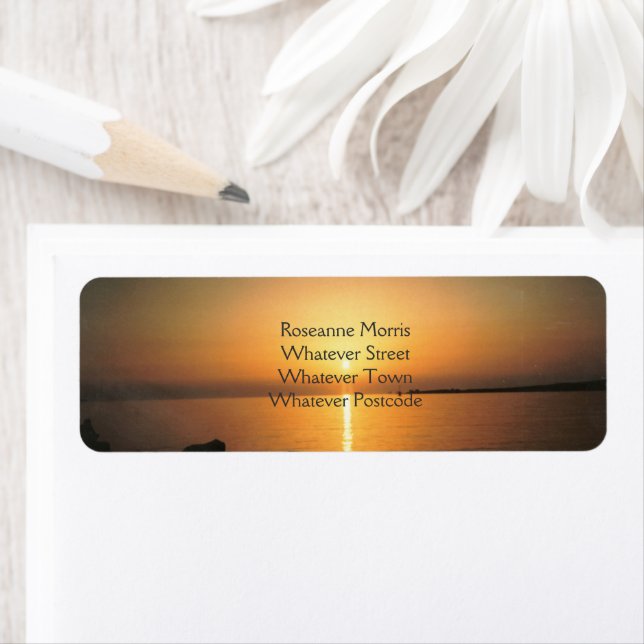 Etiqueta Sunset (In situ)