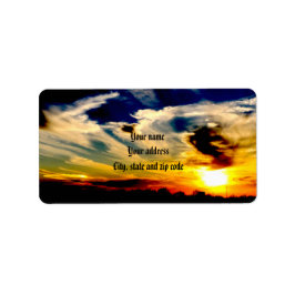 Etiqueta Sunset