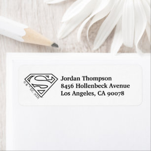 Etiqueta Supergirl Esquema S-Shield