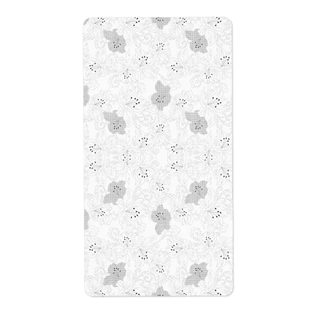 Etiqueta Superposición de cuadrícula transparente - Textura (Frente)