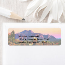 Superstición Paisaje del Desierto de la Montaña Ar