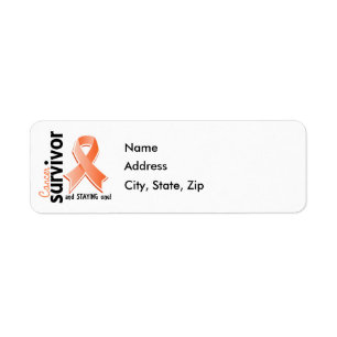 Etiqueta Superviviente uterino 19 del cáncer