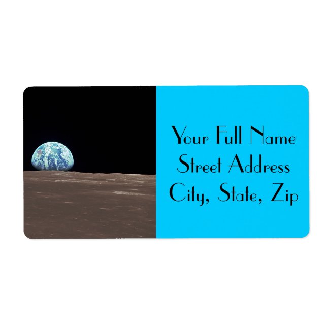 Etiqueta Surco de la luna (Frente)