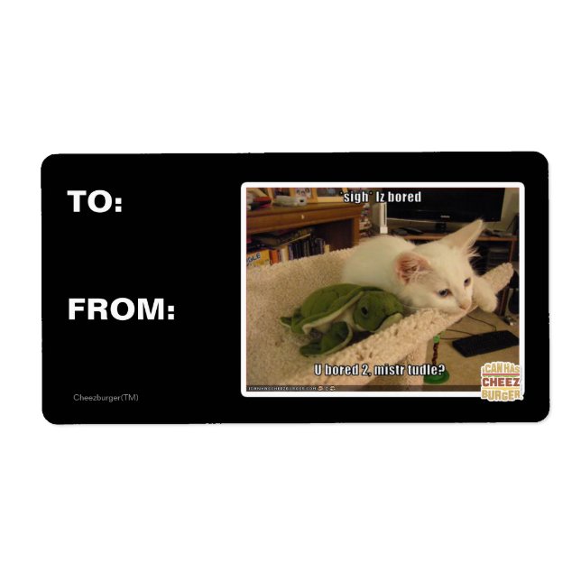 Etiqueta Suspiro. Iz aburrido (Frente)