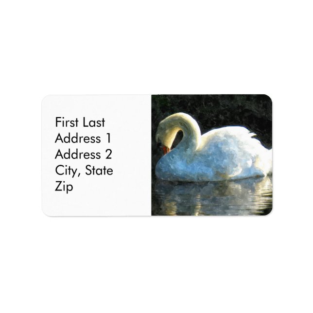 Etiqueta Swan (Frente)