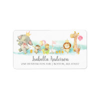 Sweet Baby Animals Parade Shower Address