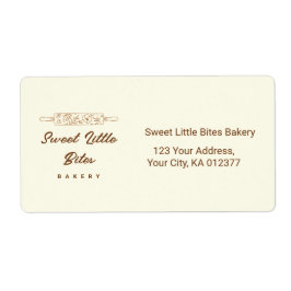 Etiqueta Sweet Little Bites Bakery  Shipping 
