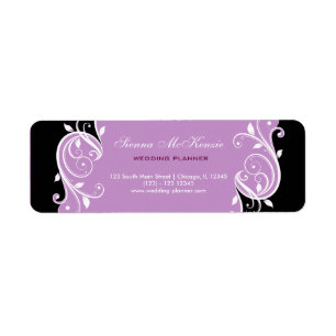 Etiqueta Swirl Wedding Planner