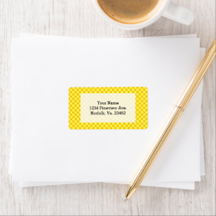 Etiqueta Tablero amarillo combinado de ShirleyTaylor