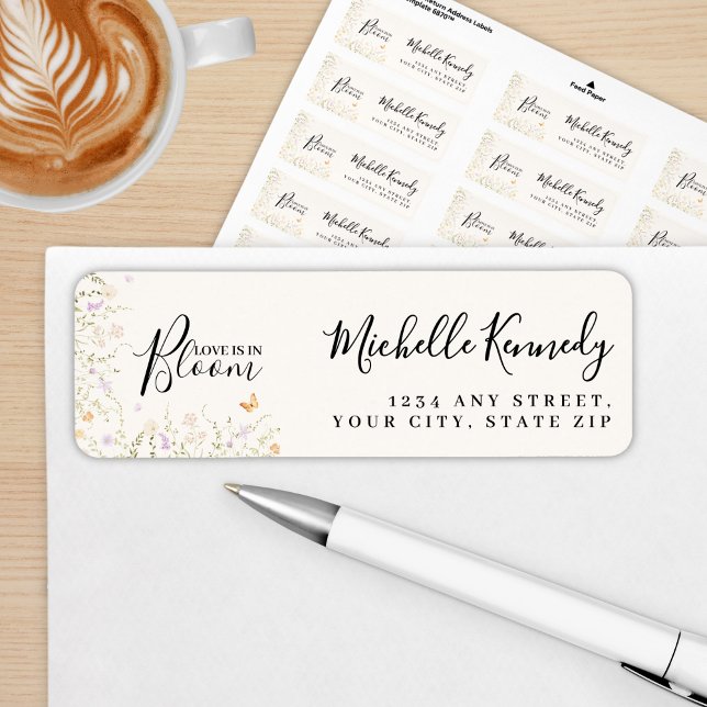 Etiqueta Taller de Despedida de Soltera Floral Acuarela El  (Subido por el creador)