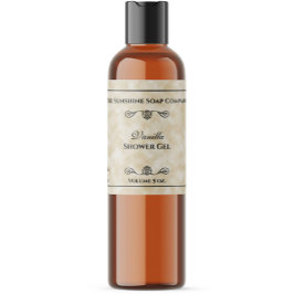 Etiqueta Tan pergamino de papel estilo jabón cosmético