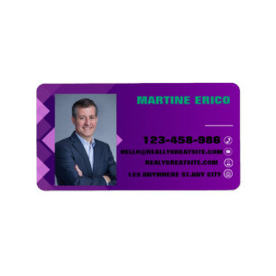 ETIQUETA TARJETA DE NEGOCIO