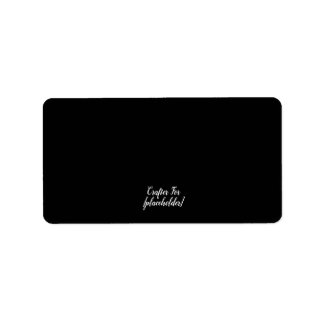 Etiqueta Tarjeta Personalizado estética