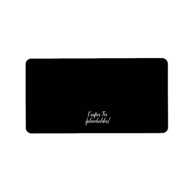 Etiqueta Tarjeta Personalizado estética (Frente)