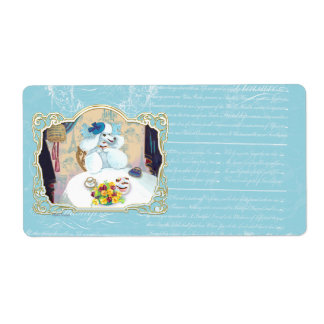 Etiqueta Tarjetas de visita para Fiestas de canapé de té y 