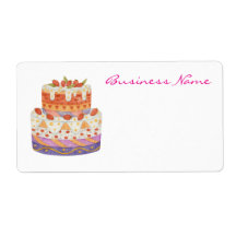 Tarta de fresa de dos pisos