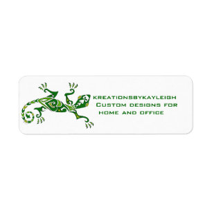 Etiqueta Tatuaje del lagarto