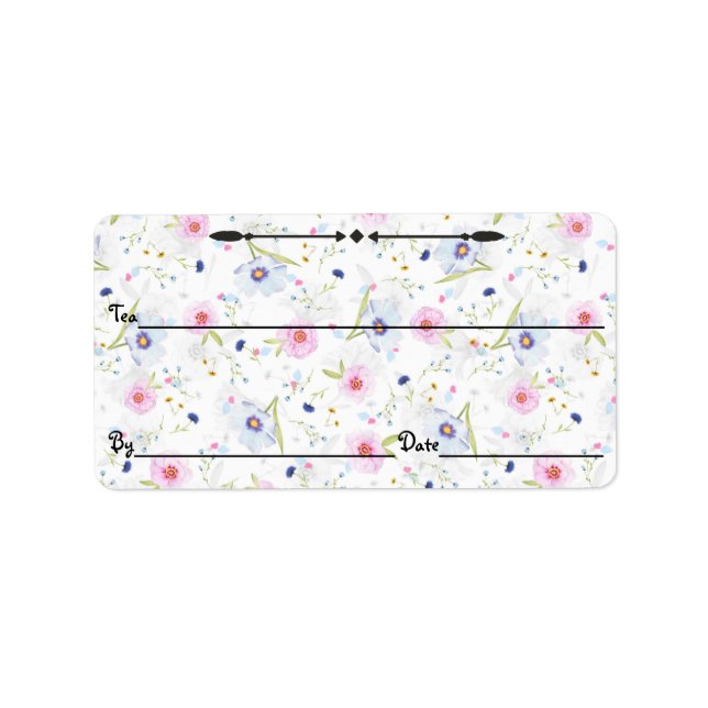 Etiqueta Té/Café/Cañones (Frente)