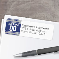 Team Jersey - Nombre personalizado - Dirección de 