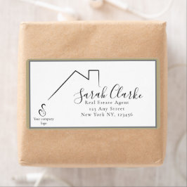 Etiqueta Techo negro C21