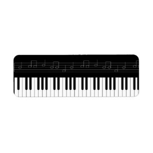Etiqueta Teclado de piano