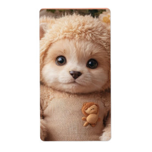 Etiqueta Teddy Bear of Sweetness A Hug of Love and Tendern