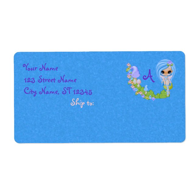 Etiqueta Teensy Fae Cute Faery (Frente)