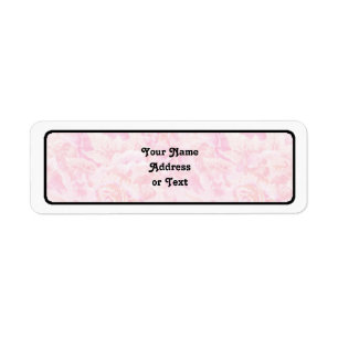 Etiqueta Tejido rosa rosado