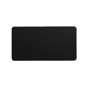 Etiqueta Tejidos de fibra de carbono de color negro con tex