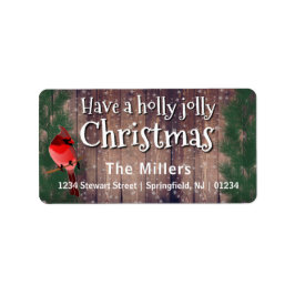 Etiqueta Tener Navidades de Holly Jolly - Holidayzfordayz