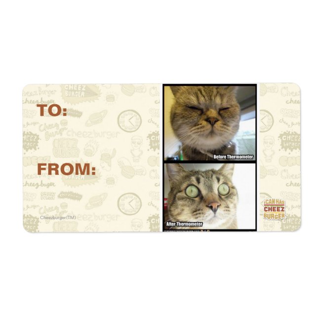 Etiqueta Termómetro (Frente)