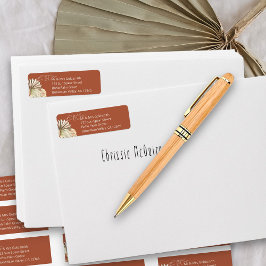 Etiqueta Terracotta Future Sr. y Sra. Return