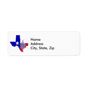 Etiqueta Texas y Bluebonnets