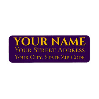 Etiqueta Texto amarillo