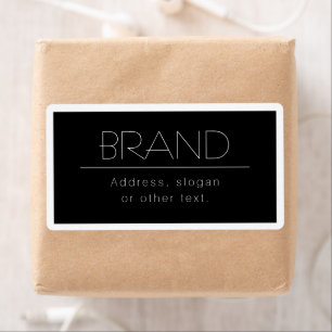 Etiqueta Texto modificable con estilo con borde