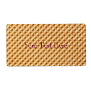 Etiqueta Textura de Wafer