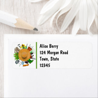 Etiqueta The Gardener Return Address Label